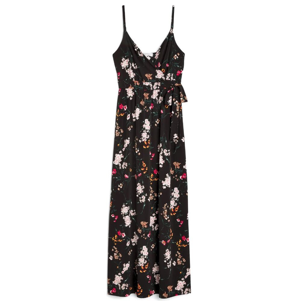 Kaileigh Adara Faux Wrap Maxi Dress